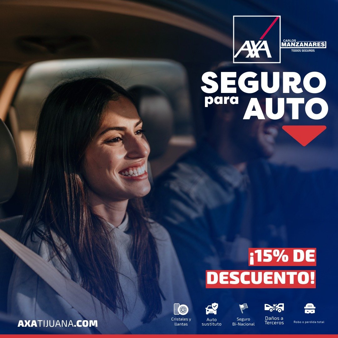 Post redes sociales AXA Tijuana por Kakun Media