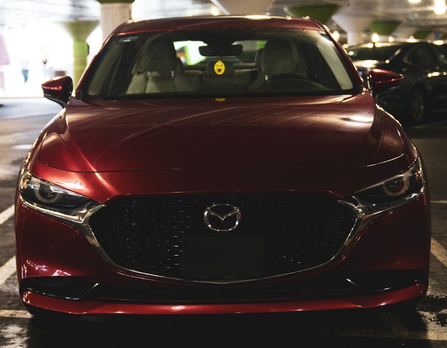 Mazda después del lavado